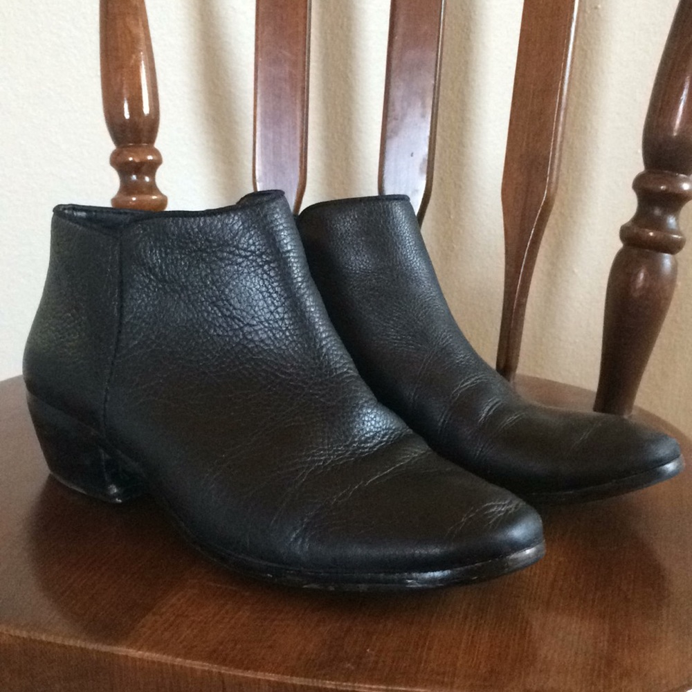 Sam Edelman Petty Leather Ankle Boots